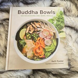 💙3/$25💙 Buddha Bowls: 100 Nourshing One-bowel Meals By Kelli Foster Hardcover.